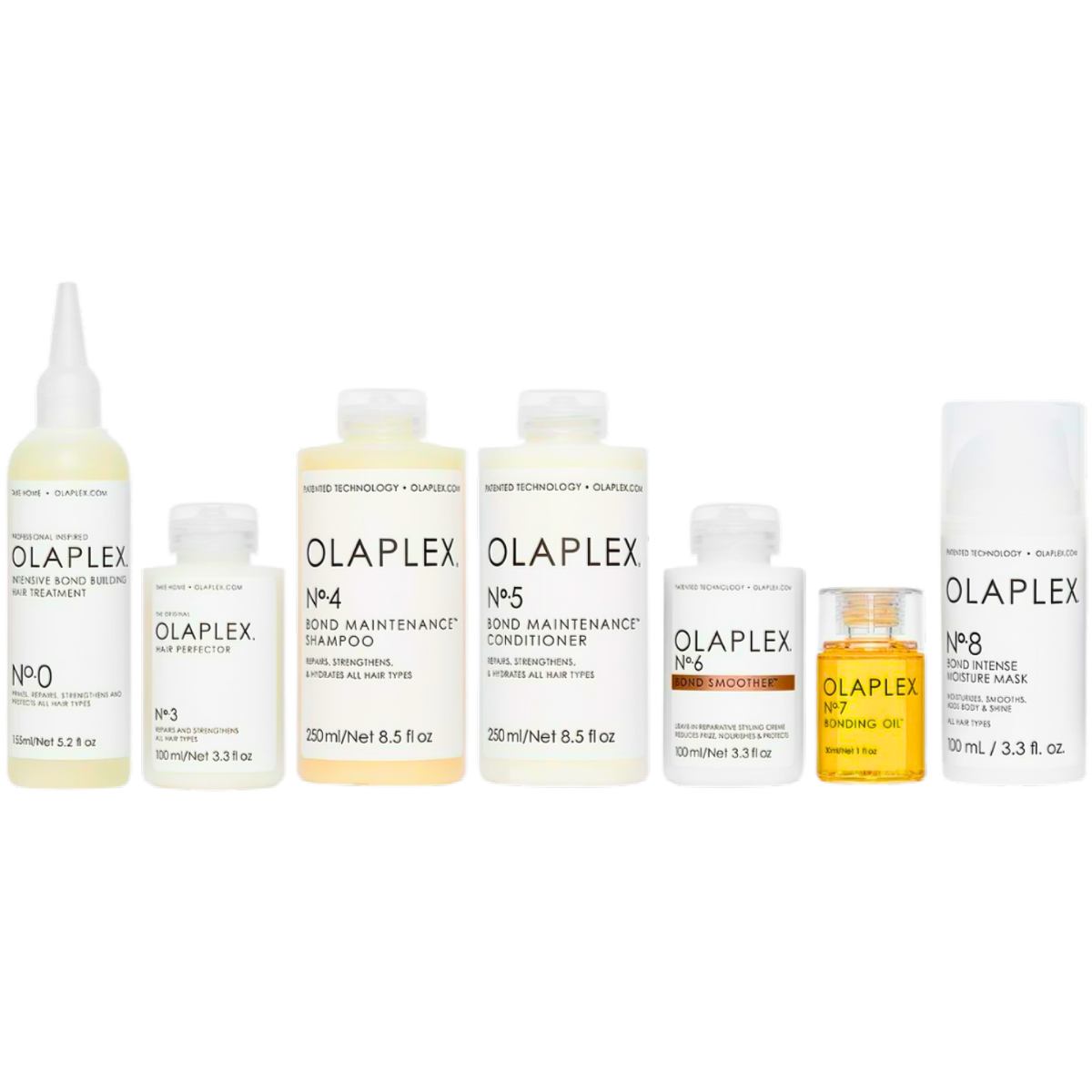 מארז שי/כרטיס מתנה - OLAPLEX מס` 0+3+4+5+6+7+8 הערכה המושלמת לשיקום השיער אולפלקס מאת אולפלקס OLAPLEX | | אידיאלית ל- אולפלקס מארזי שי שיקום שיער | מושלמת ל- {{ product_use_case }}