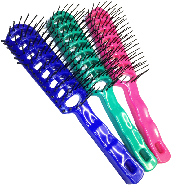 מברשת לשיער - מברשת עקרב עלים מאת וולדן Welldan | | אידיאלית ל- וולדן מברשות להברשה | מושלמת ל- {{ product_use_case }}