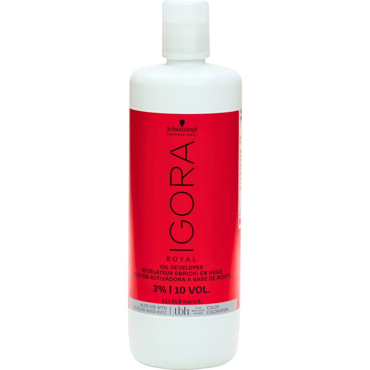 צבע/שטיפה לשיער - תחליב מפתח מכיל שמן IGORA ROYAL קרם חמצן 3% \ 6% % \ 12% שוורצקופף 1000 מ"ל מאת שוורצקופף SCHWARZKOPF | 3% | אידיאלית ל- חמצן לשיער קרם חמצן לצביעת שיער שוורצקופף | מושלמת ל- {{ product_use_case }}