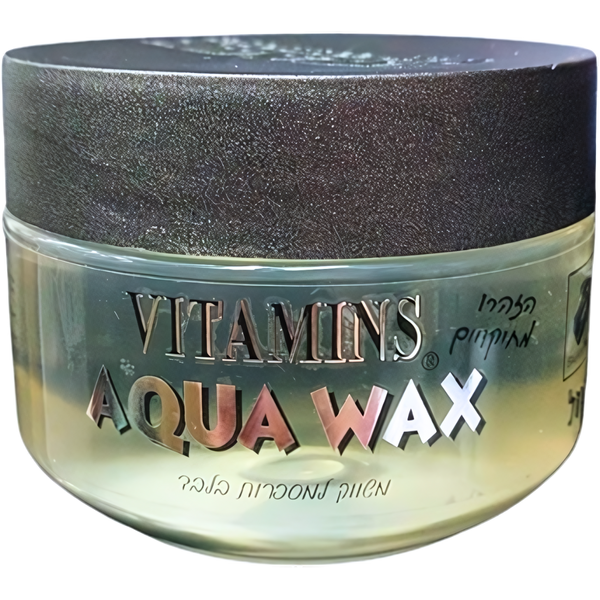 - ווקס לשיער AQUA WAX על בסיס מים 250 מ"ל ויטמינס מאת ויטמינס VITAMINS | | אידיאלית ל- ויטמינס חימר ווקס לשיער מוצרי שיער לגבר | מושלמת ל- {{ product_use_case }}