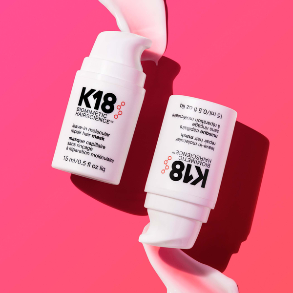 מסכה/מרכך ללא שטיפה - מסכה K18 לתיקון ושיקום מולקולרי של השיער ללא שטיפה 15 מ"ל AQUIS מאת קיי 18 K18 | | אידיאלית ל- קיי 18 שיקום שיער | מושלמת ל- {{ product_use_case }}