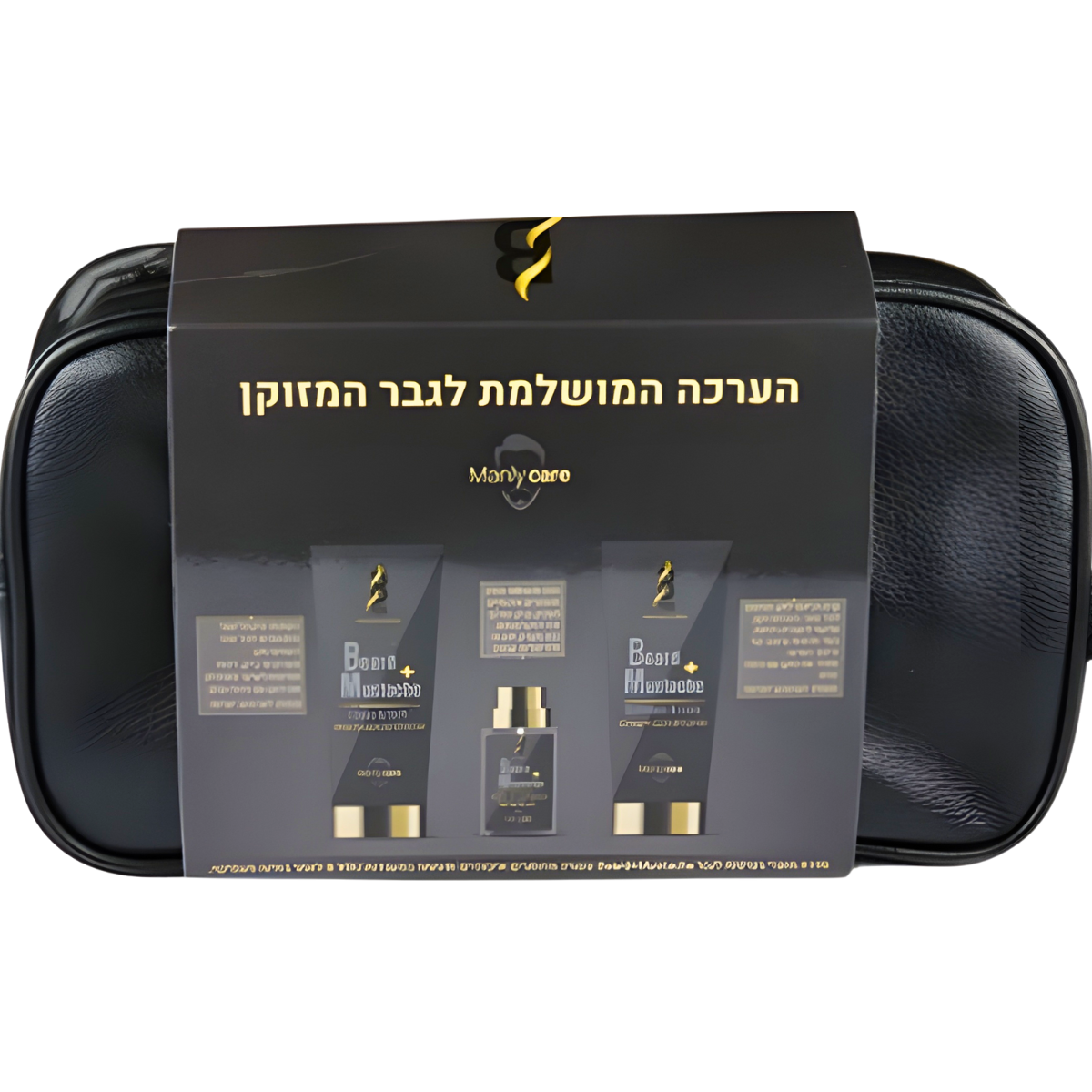 מארזי שי - ערכת טיפוח לזקן/שפם שמפו+מרכך, קרם לריכוך, שמן B YOU בי יו מאת בי יו B YOU | | אידיאלית ל- בי יו מארזי שי | מושלמת ל- {{ product_use_case }}