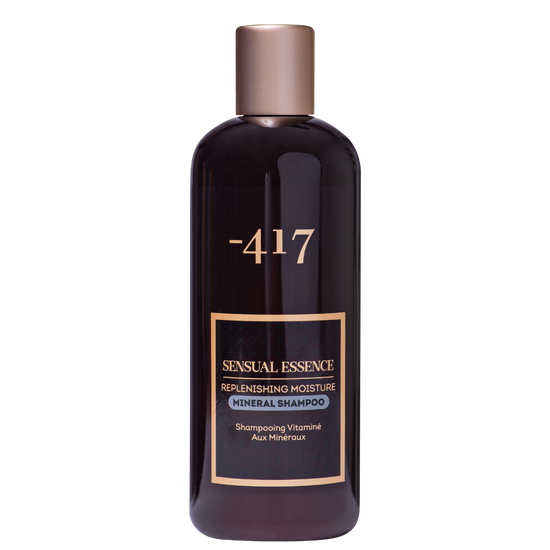 שמפו לשיער - שמפו מינרלים משקם ומזין 417- טבעוני מועשר בויטמינים ותמציות צמחים לכל סוגי השיער 350 מ