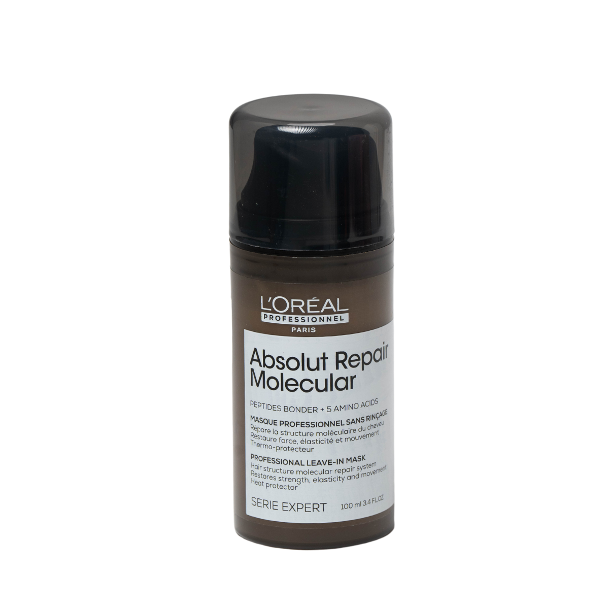 - מסכה ללא שטיפה לשיקום שיער מיידי ABSOLUT REPAIR MOLECULAR לוריאל 100 מ"ל מאת לוריאל LOREAL | | אידיאלית ל- לוריאל מסכה ללא שטיפה לשיער שיקום שיער | מושלמת ל- {{ product_use_case }}