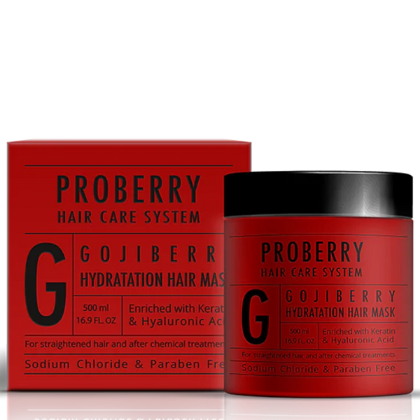 מסכה לשיער - מסכה לשיער PROBERRY לשיער מוחלק 500 מ"ל מאת פרוברי PROBERRY | | אידיאלית ל- ללא מלחים מסכה לשיער פרוברי PROBERY | מושלמת ל- {{ product_use_case }}