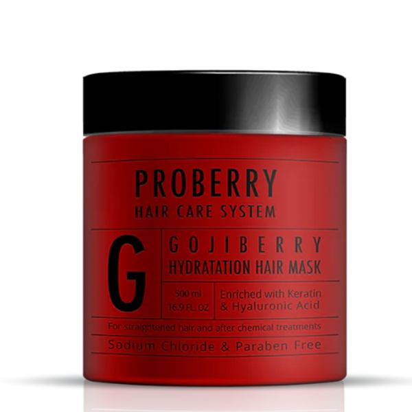 מסכה לשיער - מסכה לשיער PROBERRY לשיער מוחלק 500 מ"ל מאת פרוברי PROBERRY | | אידיאלית ל- ללא מלחים מסכה לשיער פרוברי PROBERY | מושלמת ל- {{ product_use_case }}