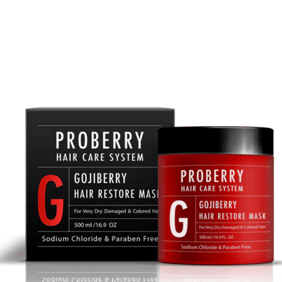 מסכה לשיער - מסכת שיקום לשיער PROBERRY לשיער יבש, צבוע ופגום במיוחד מאת פרוברי PROBERRY | | אידיאלית ל- ללא מלחים מסכה לשיער פרוברי PROBERY שיקום שיער | מושלמת ל- {{ product_use_case }}