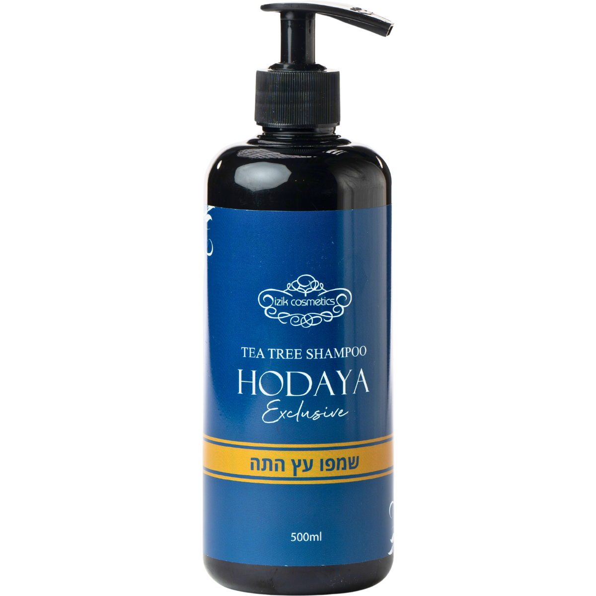 שמפו לשיער - שמפו עץ התה HODAYA לטיפול בקשקשים וסבוריאה 500 מ"ל מאת אייזיק קוסמטיקס IZIK COSMETICS | | אידיאלית ל- אייזיק קוסמטיקס ללא מלחים שמפו לשיער | מושלמת ל- {{ product_use_case }}