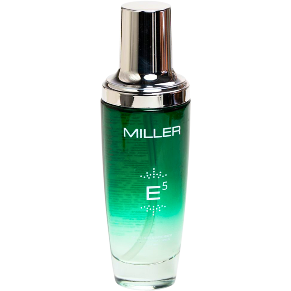 סרום לשיער/לקרקפת - סרום לשיער MILLER E5 מהסדרה הירוקה לשיקום שיער עבה ויבש מילר 100 מ"ל מאת מילר MILLER | | אידיאלית ל- הגנה מהשמש מילר סרום לשיער | מושלמת ל- {{ product_use_case }}