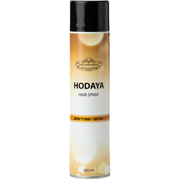 ספריי לשיער - ספריי לשיער HODAYA לחיזוק תסרוקות 600 מ"ל אייזיק קוסמטיקס מאת אייזיק קוסמטיקס IZIK COSMETICS | | אידיאלית ל- אייזיק קוסמטיקס ספריי לשיער | מושלמת ל- {{ product_use_case }}