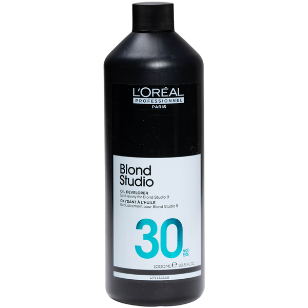 קרם חמצן - קרם מפתח BLOND STUDIO ווליום 9% \ ווליום 6% לוריאל 1000 מ"ל מאת לוריאל LOREAL | | אידיאלית ל- X חמצן לשיער לוריאל קרם חמצן לצביעת שיער | מושלמת ל- {{ product_use_case }}