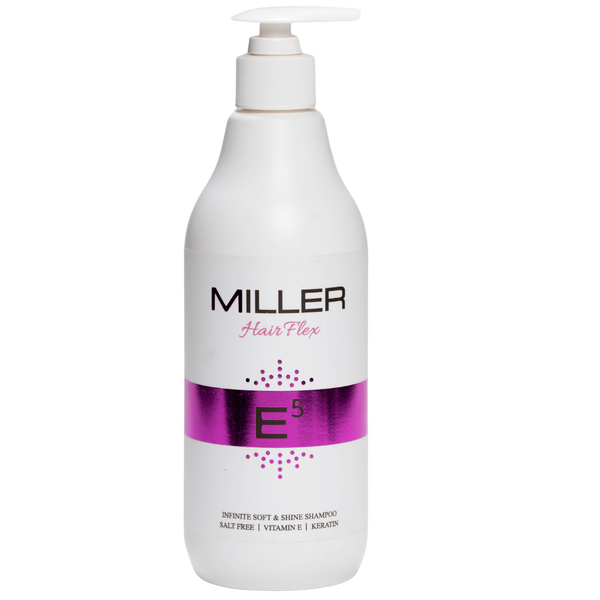 שמפו לשיער - שמפו E5 ללא מלחים לשיער יבש MILLER E5 מילר 500 מ"ל מאת מילר MILLER | | אידיאלית ל- ללא מלחים מילר שמפו טבעי שמפו לשיער | מושלמת ל- {{ product_use_case }}
