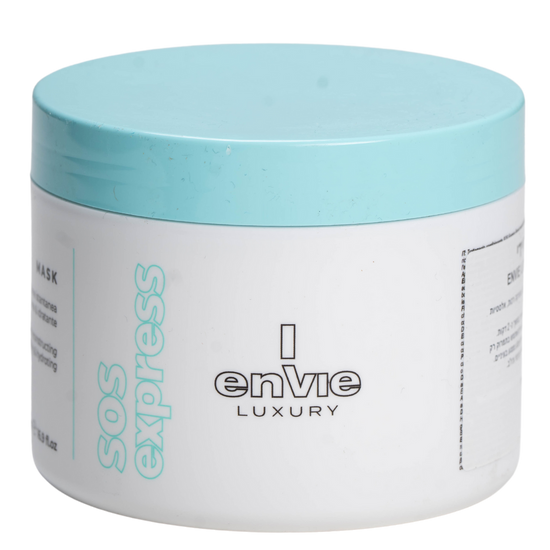 מסכה לשיער - מסכת שיקום מיידי ENVIE LUXURY SOS לכל סוגי השיער אנווי 500 מ