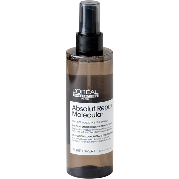 - טיפול טרום חפיפה לשיקום השיער ABSOLUT REPAIR MOLECULAR לוריאל 190 מ"ל מאת לוריאל LOREAL | | אידיאלית ל- לוריאל שיקום שיער שיקום שיער לבלונד | מושלמת ל- {{ product_use_case }}