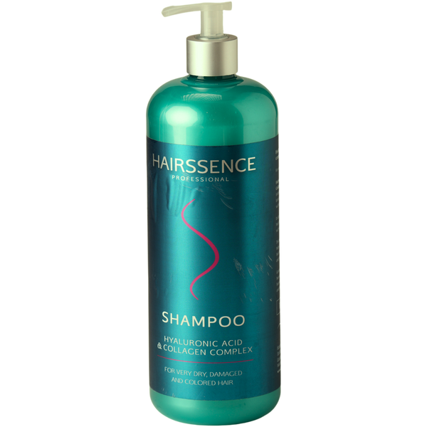 שמפו לשיער - שמפו לשיער HAIRSSENCE חומצה היאלורונית וקולגן לשיער יבש, פגום וצבוע 1000 מ"ל היירסנס מאת היירסנס Hairssence | | אידיאלית ל- הגנה מהשמש היירסנס שמפו לשיער | מושלמת ל- {{ product_use_case }}