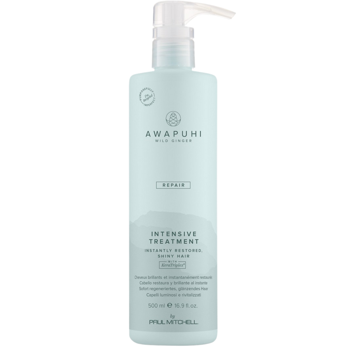 מסכה לשיער - מסכה לשיער AWAPUHI WILD GINGER לשיער שעבר טיפולי קראטין פול מיטשל 500 מ"ל מאת פול מיטשל PAUL MITCHEL | | אידיאלית ל- ללא מלחים מסכה לשיער פול מיטשל | מושלמת ל- {{ product_use_case }}