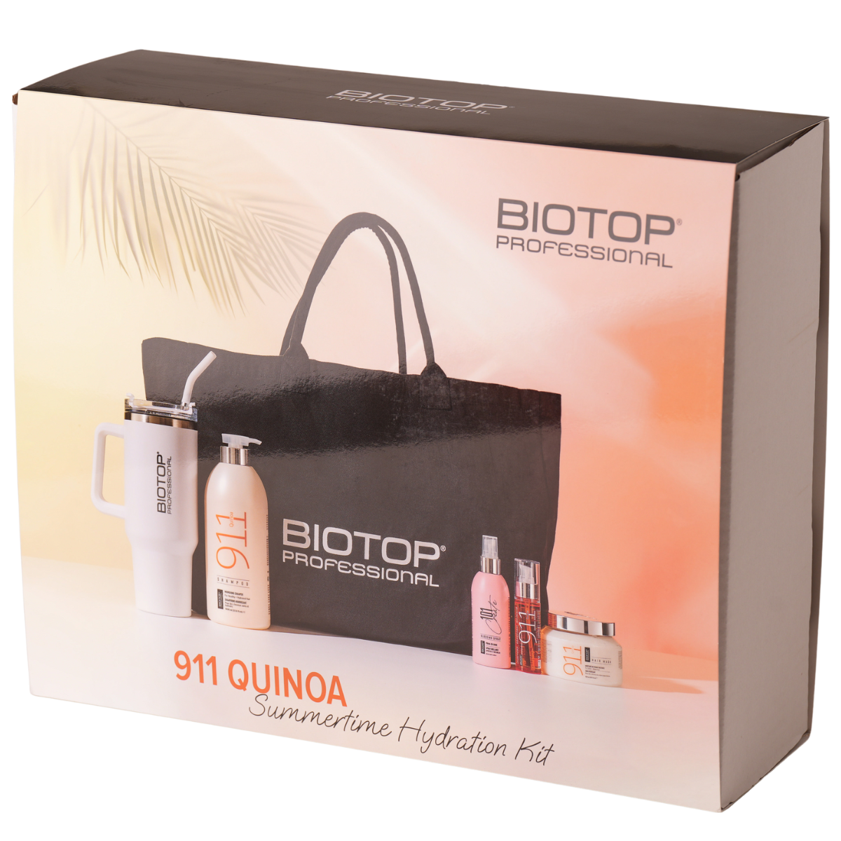 מארז שי - מארז יוקרתי 911 בתיק נשיאה מבית BIOTOP שמפו+ מסכה+ סרום+ ספריי גלוס + כוס תרמית קייצית ביוטופ לשיער יבש ופגום מאת ביוטופ BIOTOP | | אידיאלית ל- ביוטופ מארזי שי מסכה לשיער ספריי לשיער סרום לשיער שמפו לשיער | מושלמת ל- {{ product_use_case }}