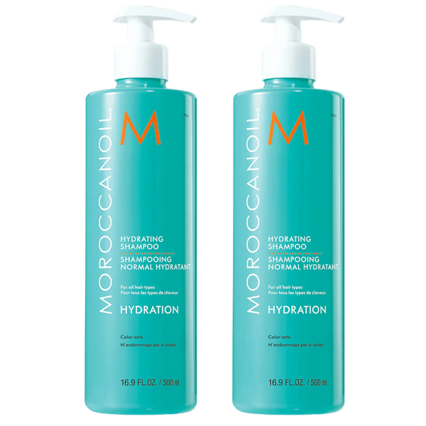 מארזי שי - זוג שמפו הידרטאנט MOROCCANOIL HYDRATION שמן מרוקאי 500 מ"ל מאת שמן מרוקאי MOROCCANOIL | | אידיאלית ל- מארזי שי שמן מרוקאי שמפו לשיער | מושלמת ל- {{ product_use_case }}