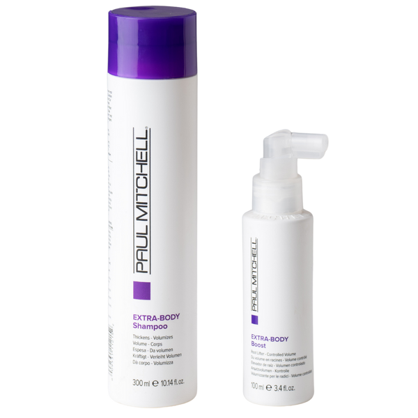מארז שי - סט אקסטרא בודי שמפו PAUL MITCHELL פול מיטשל 300 מ"ל + ספריי לשיער אקסטרא בודי בוסט פול מיטשל 100 מ"ל מאת פול מיטשל PAUL MITCHEL | | אידיאלית ל- מארזי שי ספריי לשיער ספריי נפח פול מיטשל שמפו לשיער | מושלמת ל- {{ product_use_case }}