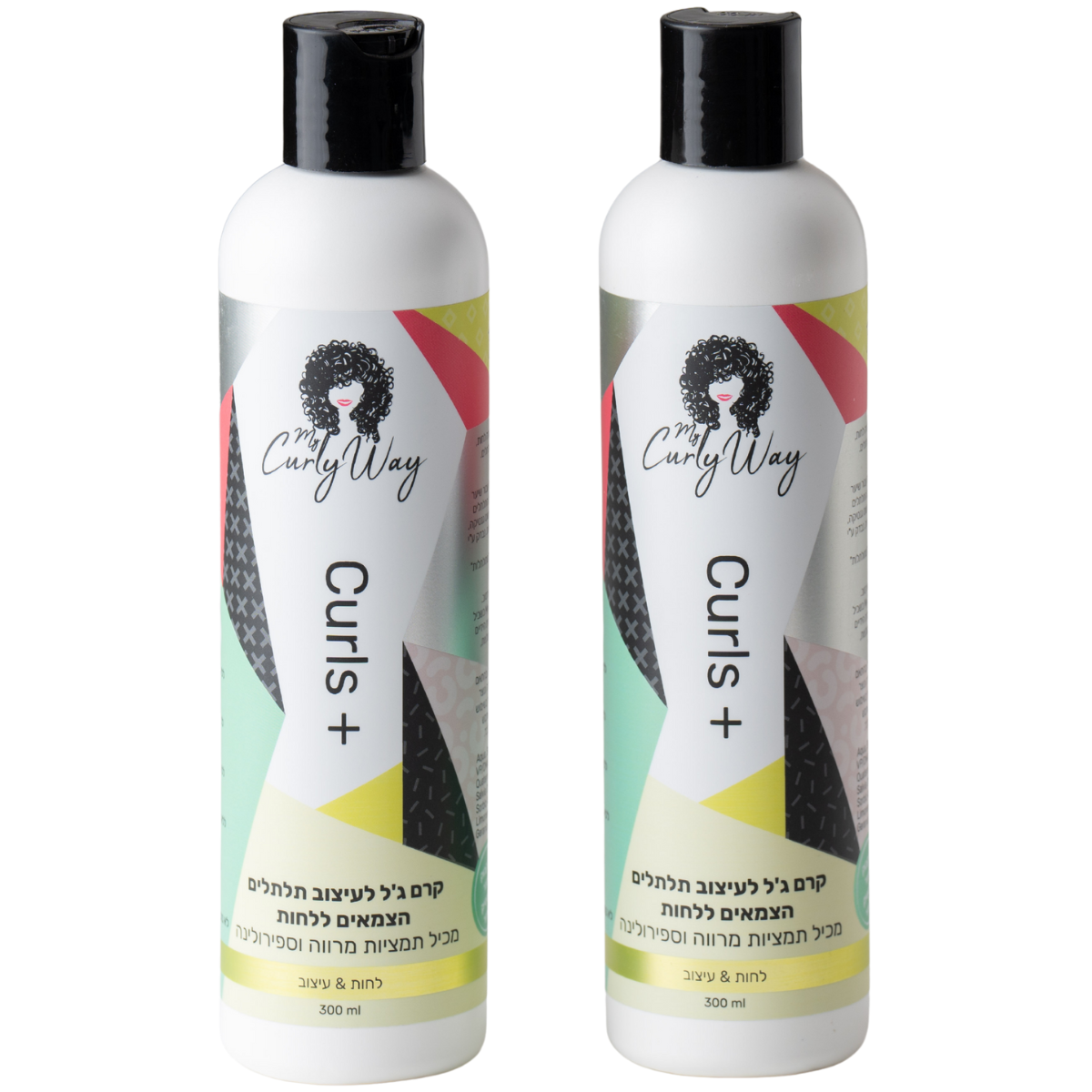 מארז שי - מארז זוג קרם ג`ל לעיצוב תלתלים CURLS + קרלי וואי 300 מ"ל * 2 מאת מיי קרלי וואי MY CURLY WAY | | אידיאלית ל- מארזי שי מיי קרלי וואי קרם גלייז לשיער מתולתל קרם גלייז לתלתלים | מושלמת ל- {{ product_use_case }}