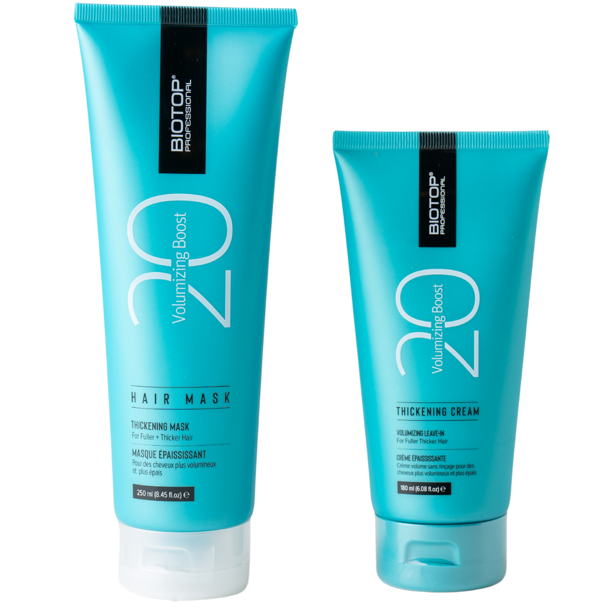 מארזי שי - סט לשיער: מסכה 20 Volumizing boost לשיער דק 250 מ"ל + קרם לשיער דק ודליל בוסט קרם 180 מ"ל ביוטופ מאת ביוטופ BIOTOP | | אידיאלית ל- ביוטופ מארזי שי מסכה לשיער קרם לחות קרם לחות לשיער קרם לשיער | מושלמת ל- {{ product_use_case }}