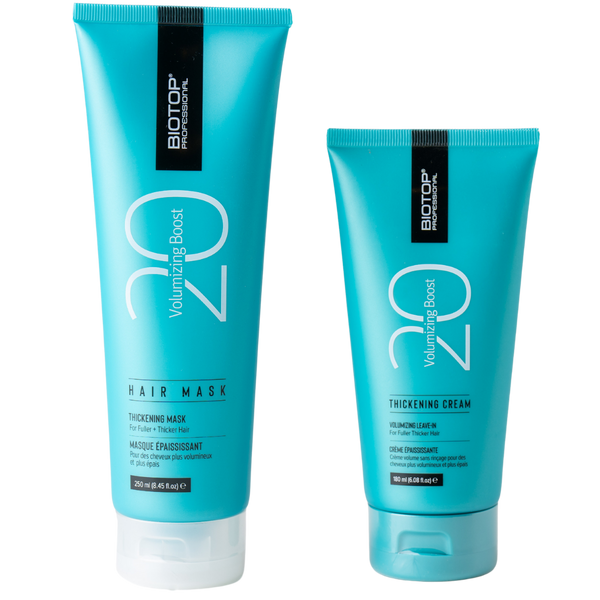 מארזי שי - סט לשיער: מסכה 20 Volumizing boost לשיער דק 250 מ"ל + קרם לשיער דק ודליל בוסט קרם 180 מ"ל ביוטופ מאת ביוטופ BIOTOP | | אידיאלית ל- ביוטופ מארזי שי מסכה לשיער קרם לחות קרם לחות לשיער קרם לשיער | מושלמת ל- {{ product_use_case }}