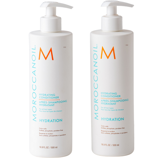 מארז שי - זוג מרככים לשיער מעניק לחות HYDRATION MOROCCANOIL שמן מרוקאי 500 מ"ל מאת שמן מרוקאי MOROCCANOIL | | אידיאלית ל- מארזי שי מרכך לשיער שמן מרוקאי | מושלמת ל- {{ product_use_case }}