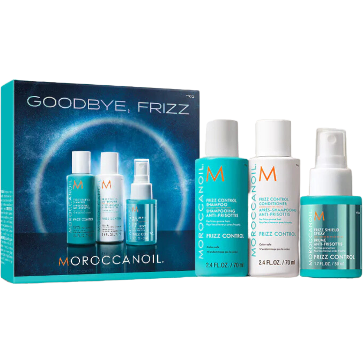 מארזי שי - מארז לנטרול קרזול FRIZZ CONTROL שמן מרוקאי מאת שמן מרוקאי MOROCCANOIL | | אידיאלית ל- מארזי שי מרכך מרכך לשיער שמן מרוקאי שמפו לשיער | מושלמת ל- {{ product_use_case }}