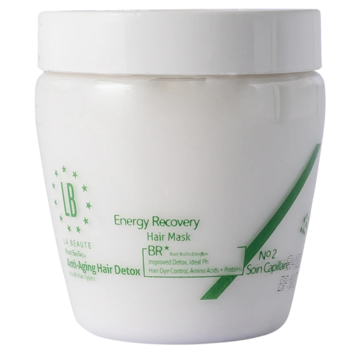 מסכה/מרכך לשיער - מסכת שיקום אנרגטי - Anti-aging Hair Detox Energy לה בוטה 500 מ"ל מאת לה בוטה LA BEAUTE | | אידיאלית ל- לה בוטה מסכה לשיער | מושלמת ל- {{ product_use_case }}