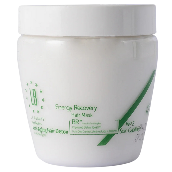מסכה/מרכך לשיער - מסכת שיקום אנרגטי - Anti-aging Hair Detox Energy לה בוטה 500 מ"ל מאת לה בוטה LA BEAUTE | | אידיאלית ל- לה בוטה מסכה לשיער | מושלמת ל- {{ product_use_case }}