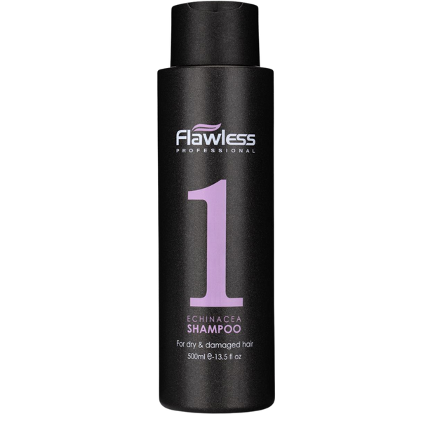 שמפו לשיער - שמפו אכיניצאה FLAWLESS לשיער יבש ופגום ללא מלחים פלואולס 500 מ"ל מאת פלואולס FLAWLESS | | אידיאלית ל- פלואולס שמפו לשיער | מושלמת ל- {{ product_use_case }}