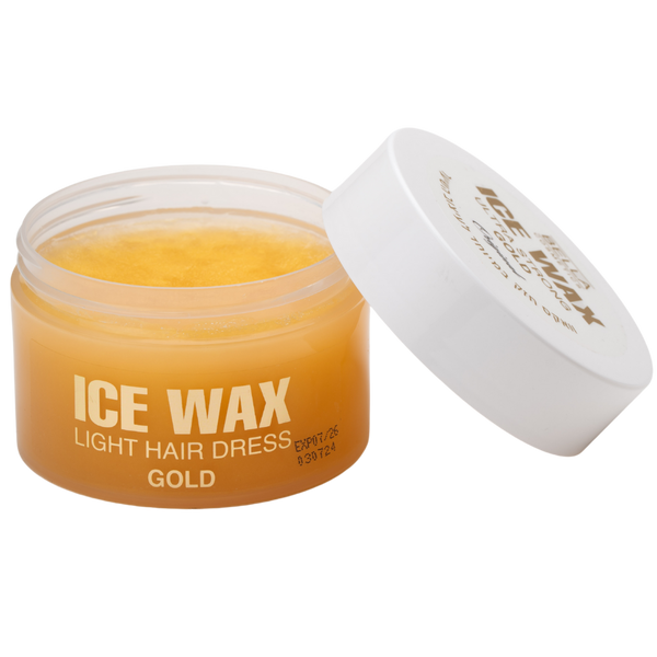 ווקס לשיער - אייס ווקס לשיער בצבע זהב ice wax 250ml מאת פ.ר קולורדיזיין COLORDESIGN | | אידיאלית ל- חימר ווקס לשיער מוצרי שיער לגבר פ.ר קולורדיזיין | מושלמת ל- {{ product_use_case }}