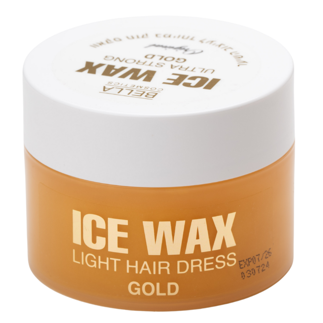 ווקס לשיער - אייס ווקס לשיער בצבע זהב ice wax 250ml מאת פ.ר קולורדיזיין COLORDESIGN | | אידיאלית ל- חימר ווקס לשיער מוצרי שיער לגבר פ.ר קולורדיזיין | מושלמת ל- {{ product_use_case }}
