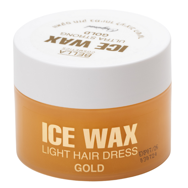 ווקס לשיער - אייס ווקס לשיער בצבע זהב ice wax 250ml מאת פ.ר קולורדיזיין COLORDESIGN | | אידיאלית ל- חימר ווקס לשיער מוצרי שיער לגבר פ.ר קולורדיזיין | מושלמת ל- {{ product_use_case }}