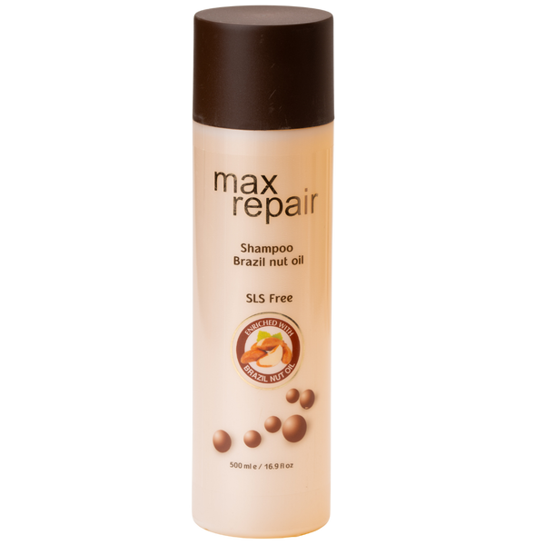 שמפו לשיער - שמפו לשיקום השיער MAX REPAIR לכל סוגי השיער מקס ריפר 500 מ"ל אגו מאת אגו EGO | | אידיאלית ל- אגו ללא מלחים שמפו לשיער | מושלמת ל- {{ product_use_case }}