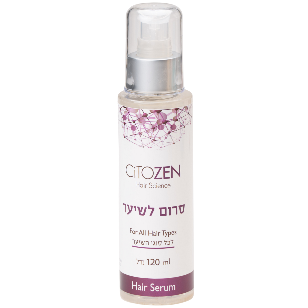 סרום לשיער - סרום לכל סוגי השיער ציטוזן 120 מ"ל מאת ציטוזן CITOZEN | | אידיאלית ל- סרום לשיער ציטוזן | מושלמת ל- {{ product_use_case }}