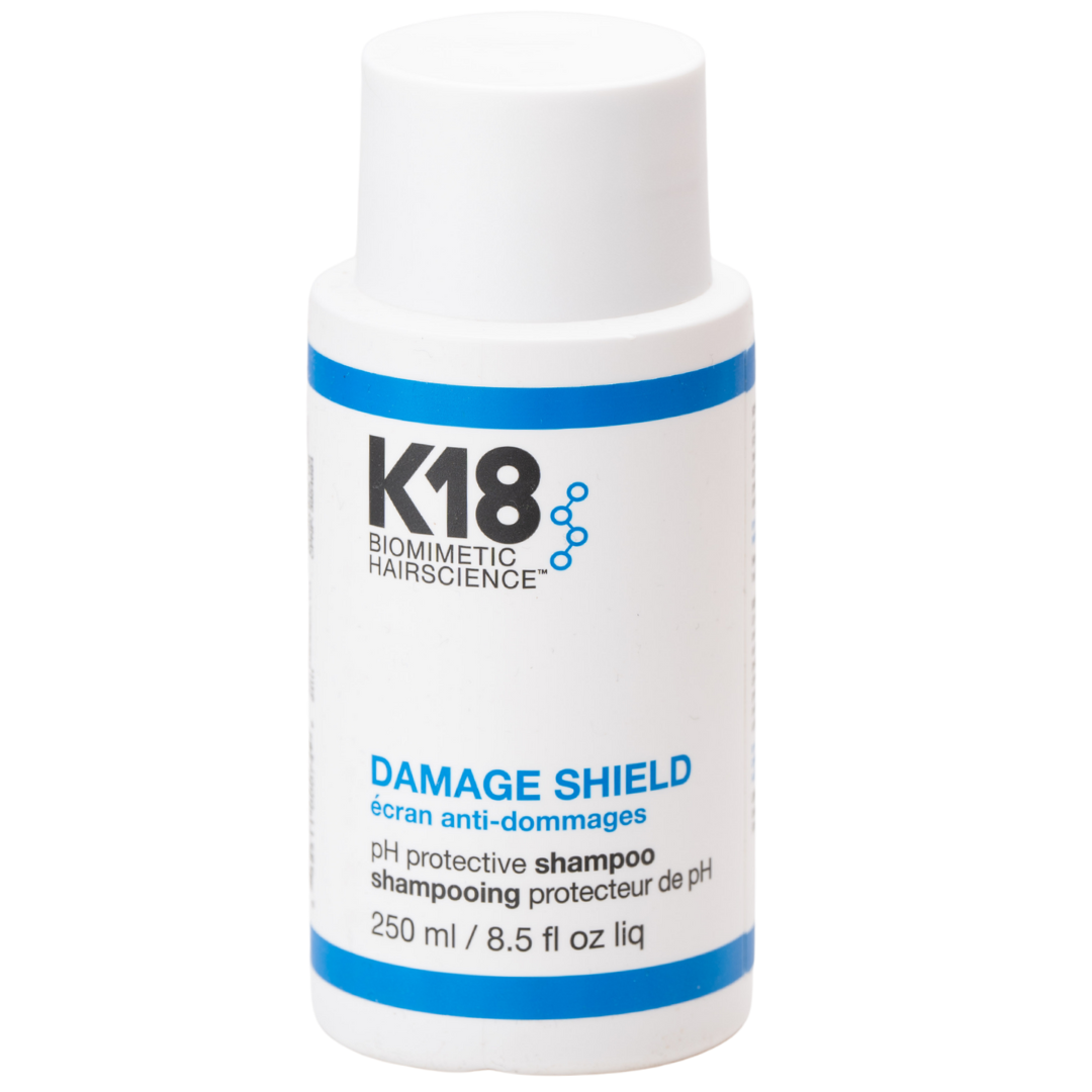 שמפו לשיער - K18 שמפו טיפולי יומיומי DAMAGE SHIELD לשמירת PH מאוזן 250 מ"ל מאת קיי 18 K18 | | אידיאלית ל- K18 שמפו לשיער | מושלמת ל- {{ product_use_case }}