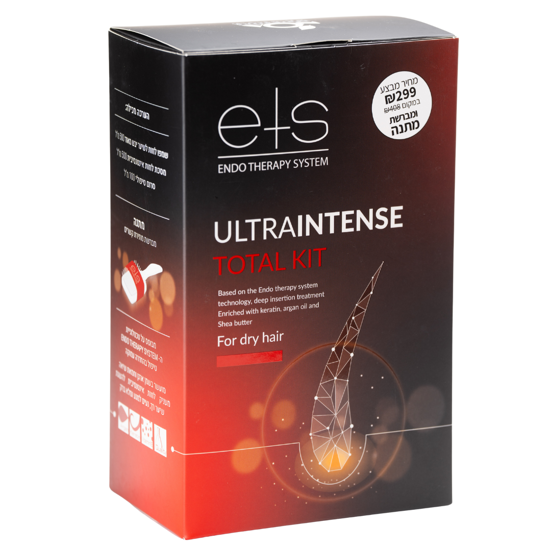 מארזי שי - ערכה לשיער ULTRA INTENSE בתוספת לחות מוגברת לשיער יבש מאוד שמפו, מסכה, סרום + מברשת מתנה ETS מאת נועה שיווק פרו בעמ NOA MARKETING | | אידיאלית ל- מארזי שי נועה שיווק פרו בעמ | מושלמת ל- {{ product_use_case }}