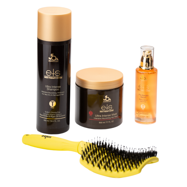 מארזי שי - ערכה לשיער ULTRA INTENSE בתוספת לחות מוגברת לשיער יבש מאוד שמפו, מסכה, סרום + מברשת מתנה ETS מאת נועה שיווק פרו בעמ NOA MARKETING | | אידיאלית ל- מארזי שי נועה שיווק פרו בעמ | מושלמת ל- {{ product_use_case }}