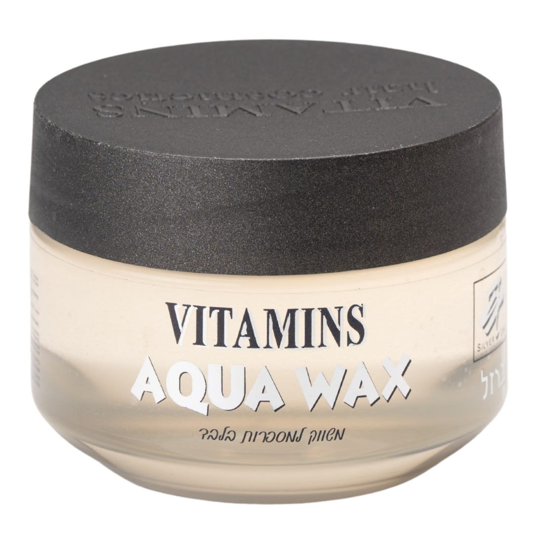 - ווקס לשיער AQUA WAX על בסיס מים 250 מ"ל ויטמינס מאת ויטמינס VITAMINS | | אידיאלית ל- ויטמינס חימר ווקס לשיער מוצרי שיער לגבר | מושלמת ל- {{ product_use_case }}