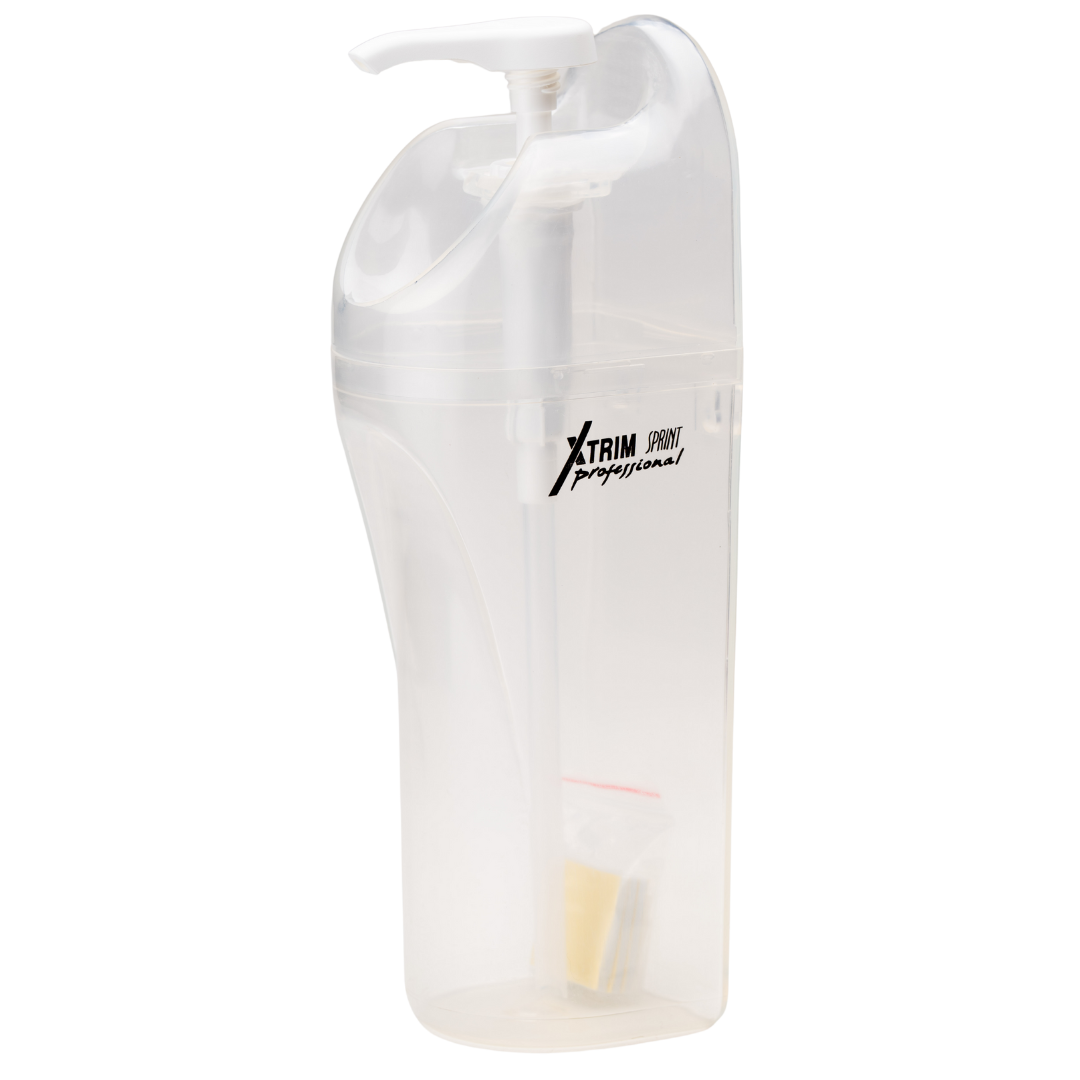 מיכל שמפו - מיכל לשמפו XTRIM SPRINT ספרינט 1 ליטר מאת וולדן Welldan | | אידיאלית ל- וולדן מוצרים לספר | מושלמת ל- {{ product_use_case }}