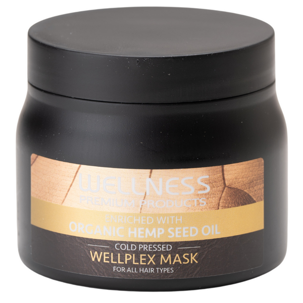 מסכה לשיער - מסכת וולפלקס WELLPLEX MASK לכל סוגי השיער מבית וולנס 500 מ"ל מאת וולנס WELLNESS | | אידיאלית ל- וולנס מסכה לשיער | מושלמת ל- {{ product_use_case }}