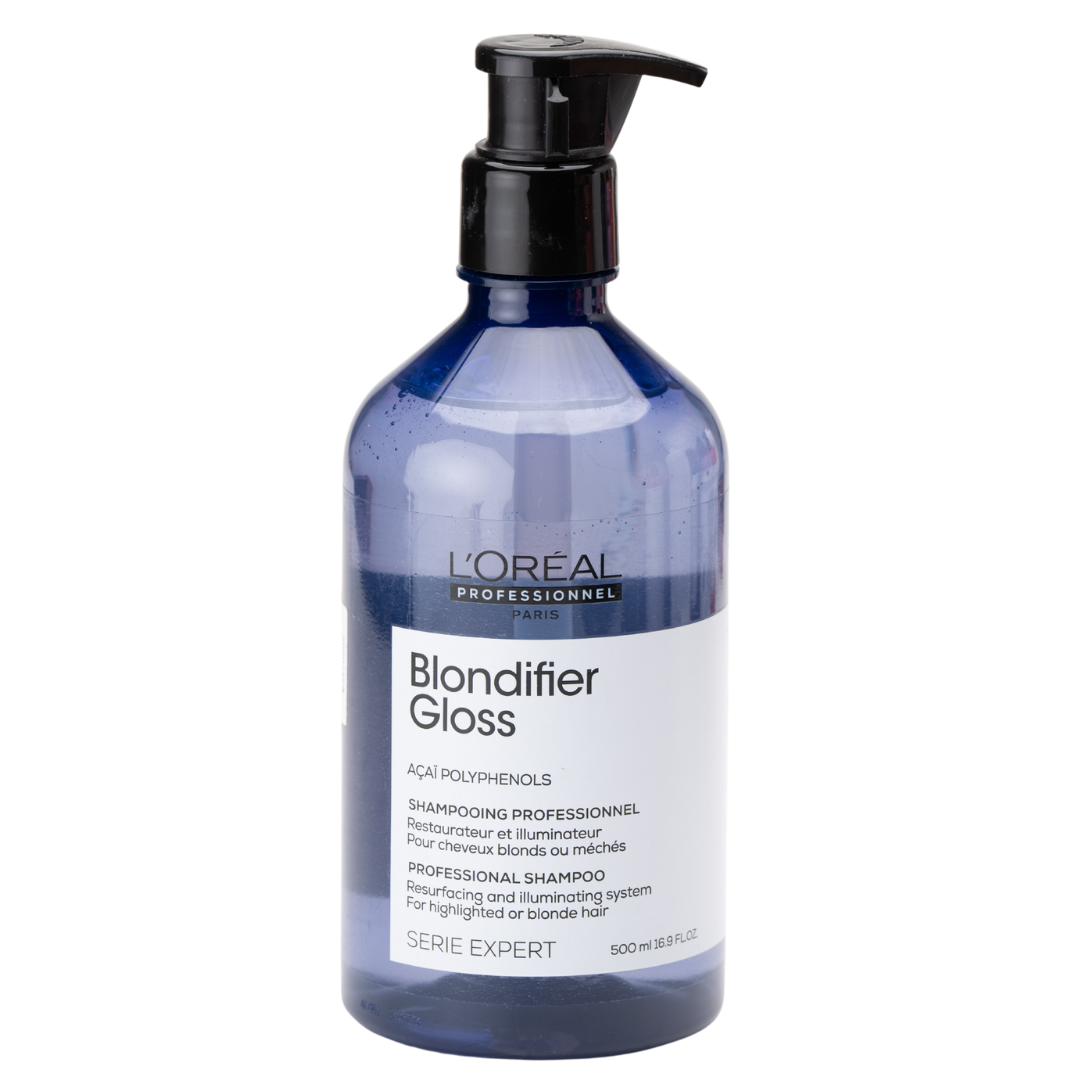 שמפו לשיער - שמפו בלונדיפייר גלוס משקם ומעניק ברק לכל סוגי הבלונד L`OREAL לוריאל 500 מ"ל מאת לוריאל LOREAL | | אידיאלית ל- X לוריאל שמפו לשיער שמפו לשיער בלונד גוונים ומובהר | מושלמת ל- {{ product_use_case }}