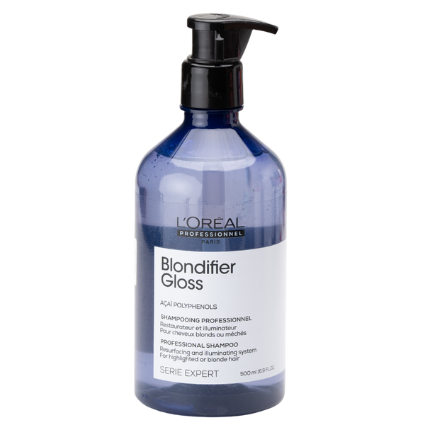 שמפו לשיער - שמפו בלונדיפייר גלוס משקם ומעניק ברק לכל סוגי הבלונד L`OREAL לוריאל 500 מ"ל מאת לוריאל LOREAL | | אידיאלית ל- X לוריאל שמפו לשיער שמפו לשיער בלונד גוונים ומובהר | מושלמת ל- {{ product_use_case }}