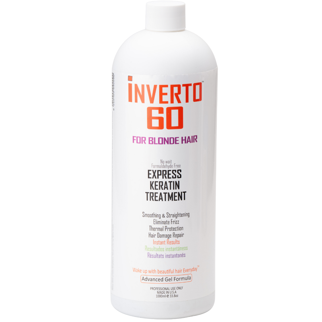 החלקה לשיער - החלקת קראטין לשיער INVERTO 60 EXPRESS אינברטו 1000 מ"ל מאת אינברטו INVERTO | | אידיאלית ל- אינברטו החלקה לשיער ללא פרבאנים | מושלמת ל- {{ product_use_case }}