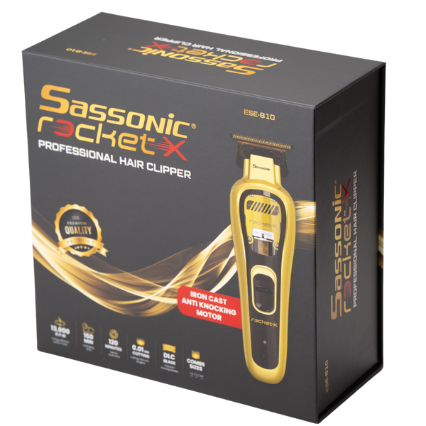 מכשירים חשמליים - מכונת תספורת ססוניק SASSONIC ROCKET X ESE-810 מאת ססוניק SASSONIC | | אידיאלית ל- מכונות תספורת ססוניק | מושלמת ל- {{ product_use_case }}