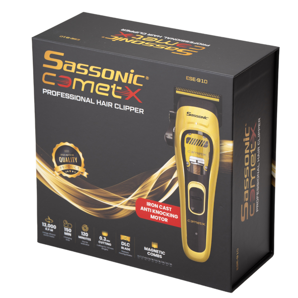 מכשירים חשמליים - מכונת תספורת SASSONIC ססוניק דגם ESE910 מאת ססוניק SASSONIC | | אידיאלית ל- מכונות תספורת ססוניק | מושלמת ל- {{ product_use_case }}