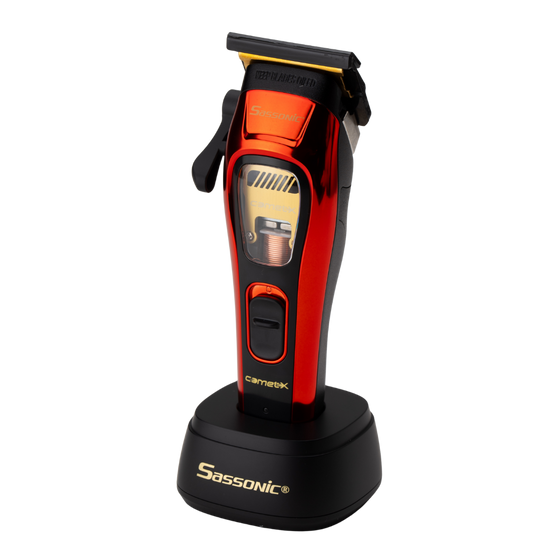 מכשירים חשמליים - מכונת תספורת מקצועית אלחוטית Sassonic ססוניק אדום Comet X ESE-911 מאת ססוניק SASSONIC | | אידיאלית ל- מכונות תספורת ססוניק | מושלמת ל- {{ product_use_case }}