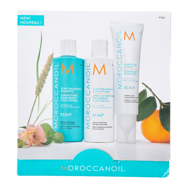 מארז שי - מארז התנסות לטיפוח הקרקפת MOROCCANOIL SCALP שמן מרוקאי + פילינג לטיהור הקרקפת שמן מרוקאי 10 מ"ל מאת שמן מרוקאי MOROCCANOIL | | אידיאלית ל- טיפול לקרקפת מארזי שי מרכך לשיער שמן מרוקאי שמפו לשיער | מושלמת ל- {{ product_use_case }}