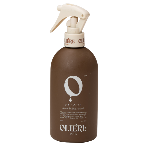 מסכה/מרכך ללא שטיפה - מסכה ללא שטיפה לאחר החלקה OLIÈRE אולייר 300 מ"ל מאת אולייר פריז OLIÈRE PARIS | | אידיאלית ל- אולייר OLIE'RE מסכה ללא שטיפה לשיער | מושלמת ל- {{ product_use_case }}